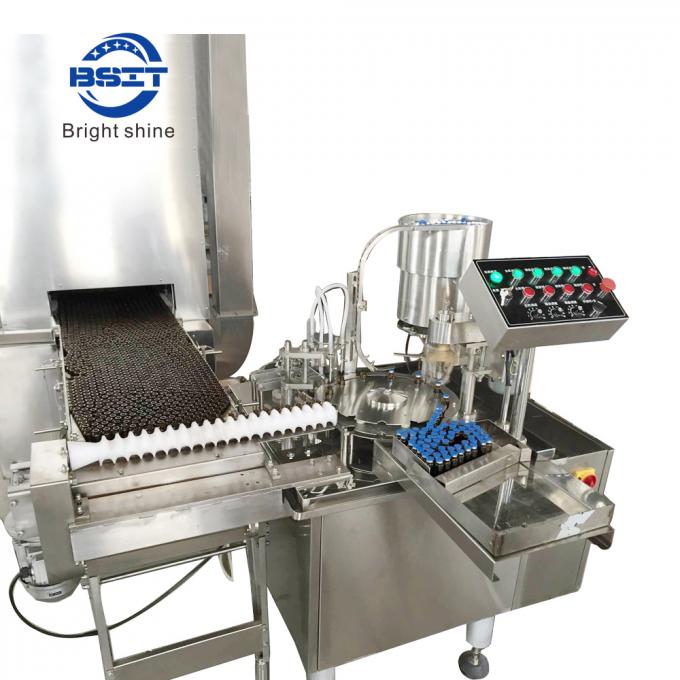 Byg2/1 10ml Piston Pump Oral Syrup Bottle Filling and Capping Machine