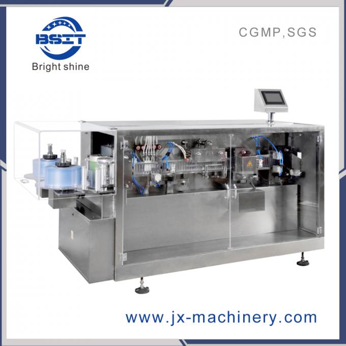 Food industry Plastic Ampoule Packing Machine with two filling head