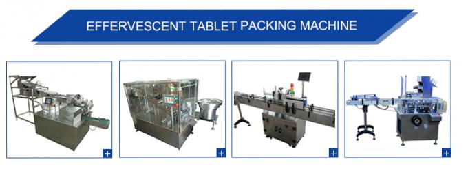 effervescent t tablet Bottle Tube Counting Filling Packing Machine