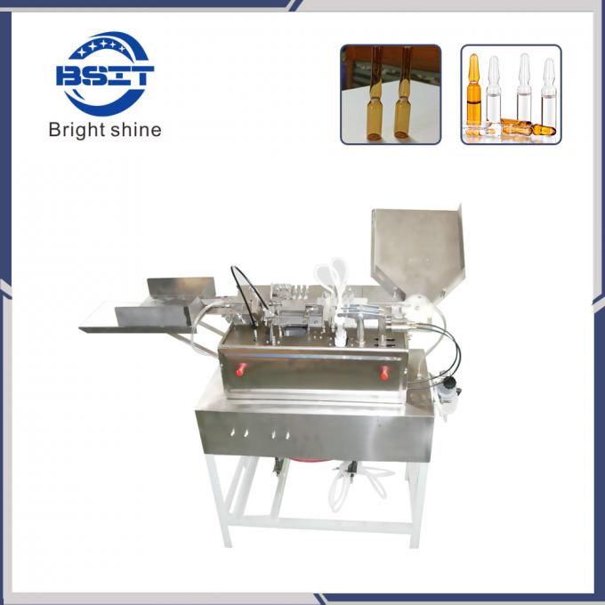 Factory Price Olive Oil mini ampoule machine/Ampoule Filling and Sealing Machine (2 Heads)