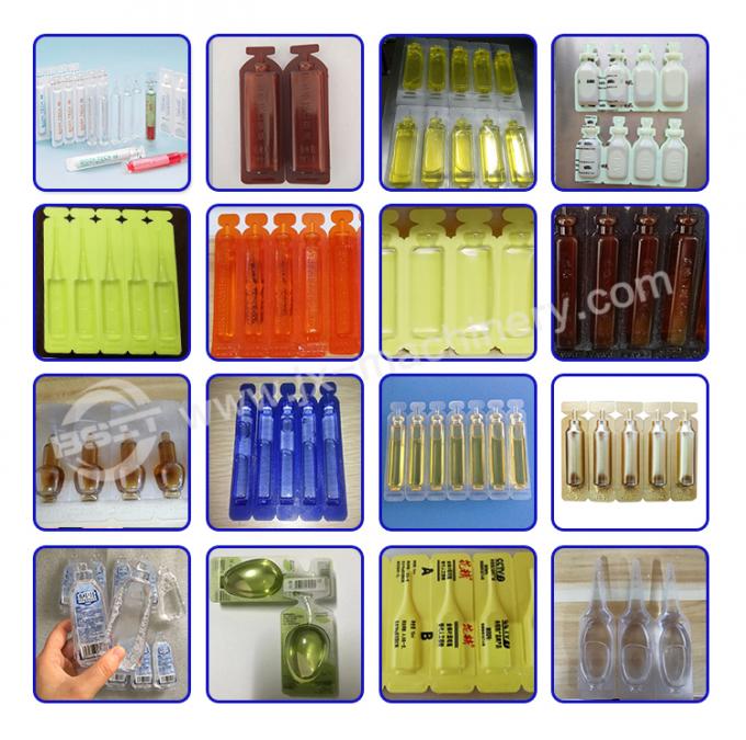 Pharmaceutial Machine Oral Liquid Probiotics Plastic Ampoule Filling and Sealing Machine DSM