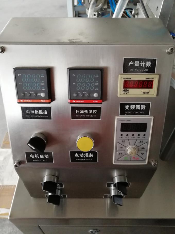 semi-Automatic Metal Tube Filling and Sealing Machine for Lotion Toothpaste
