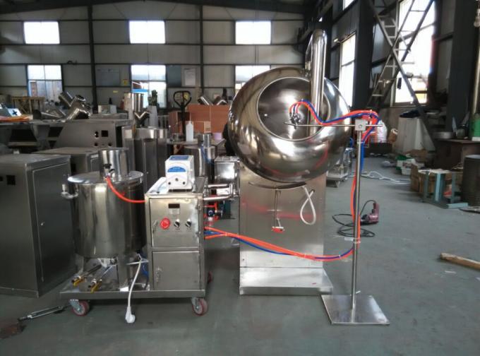 Pill/Tablet Coating Machine for BycA-1250 with contact part is made of 304 stainless steel