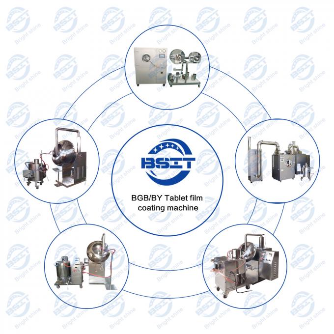 Byc-400A Sugar Coating Machine for Tablet with liquid supply device