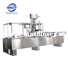 China High speed PLC  servo motor suppository liquid forming filling sealing machine supplier
