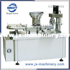 China Vial liquid filling stopper  capping machine for 10ml vial with capacity 40-50pcs/min supplier