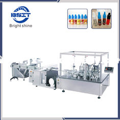 China E-Liquids E-Liquid Filling Plugging &amp; Capping Liquid Bottle Packing Machine supplier