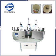 China Manual China SS304  paper cup making machine prices/paper tea glass machine price supplier