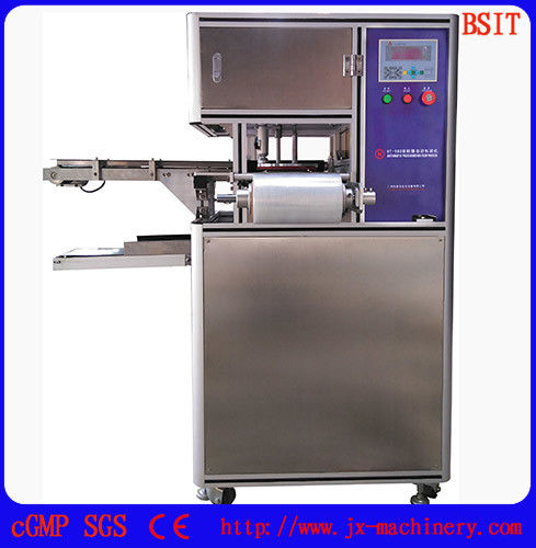 high speed manual HT-980A  soap wrapping packing machine with one convery belt