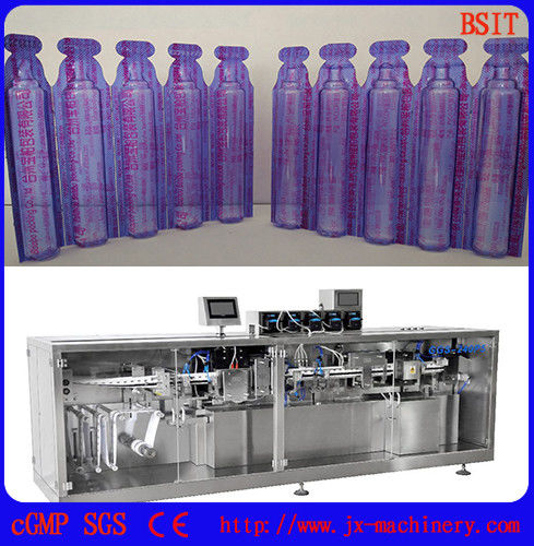 Stand-up Perfume Plastic Ampoule Liquid Forming Filling Sealing Packing Machine