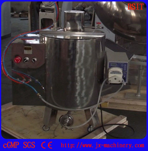China Tablet/Pill Sugar Coating Pan Machine BYCA-1000 with liquid supply vehicle