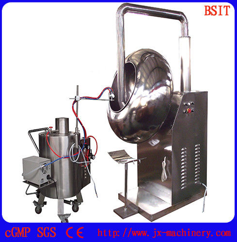 Tablet Sugar Coating Machine Byc 1000 (A) with contact part with 304 stainless steel