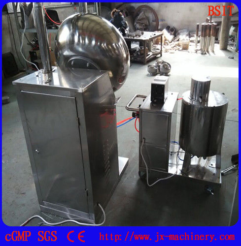 Tablet Sugar Coating Machine Byc600 (A) with contact part with 304 stainless steel
