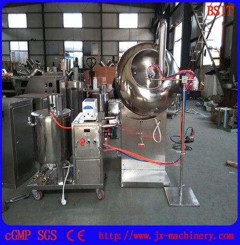 Tablet Sugar Coating Machine Byc600 (A) with contact part with 304 stainless steel