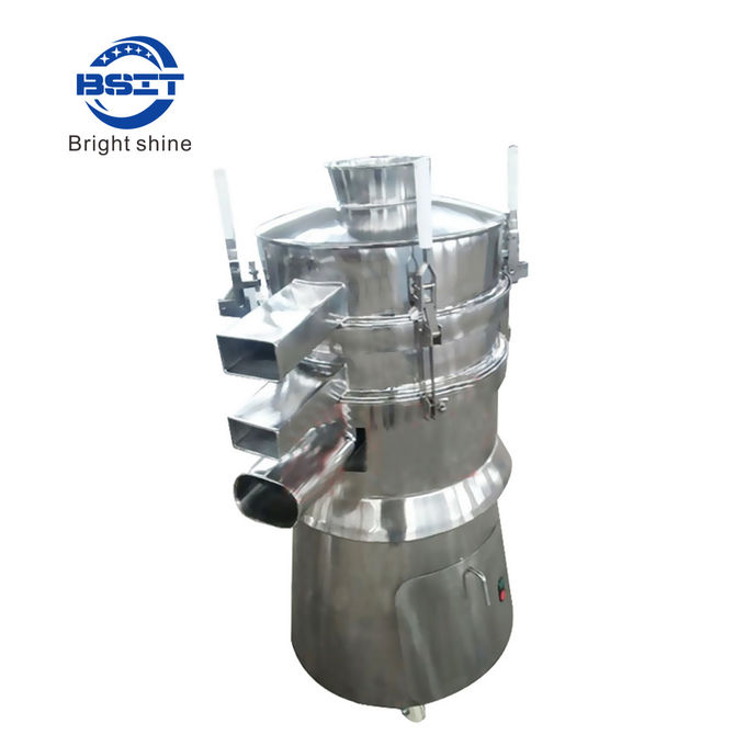 High-Efficient double outlet SS304 stainless steel Sifting Machine  with 1 mesh (ZS-800)