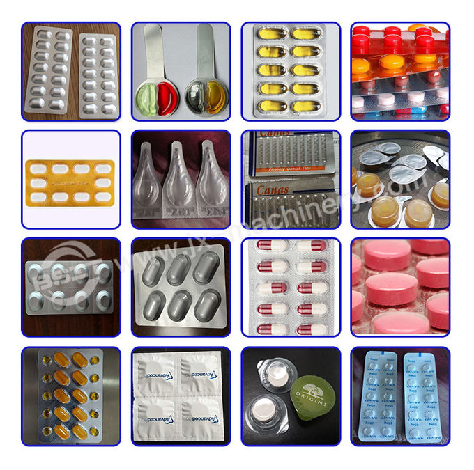 Alu-PVC/Alu-alu  Ampoule/vial/tube Blister Packing Machine (Dpp250)