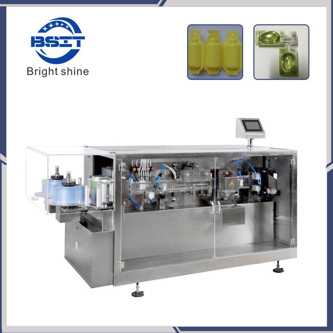 Stand-up Perfume Plastic Ampoule Liquid Forming Filling Sealing Packing Machine