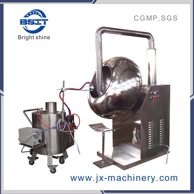 China Tablet/Pill Sugar Coating Pan Machine BYCA-800 with liquid supply vehicle