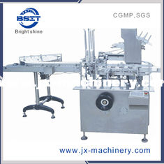 China Automatic bottle into box Cartoning Machine (BSM-125P) for various bottle supplier