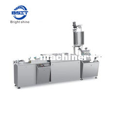 China semi-automatic pharmaceutical suppository liquid packaging machine price supplier