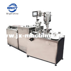 China Single Filling Head Laboratory Model Suppository Filling Sealing packing Machine supplier