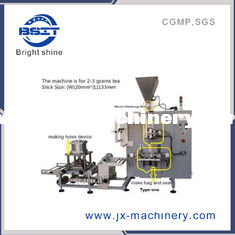 China Stick tea bag packing machine with hole and envelope back sealing for infusion stick tea supplier