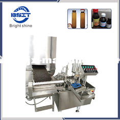 China High Quality Automatic Liquid Syrup Filling Sealing Capping Machine with GMP supplier