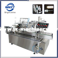 China Automatic Spray Liquid Bottle Packing Filling Sealing Capping Production Machine supplier