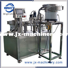 China Curved neck easy to fold plastic ampoule filling and sealing machine supplier