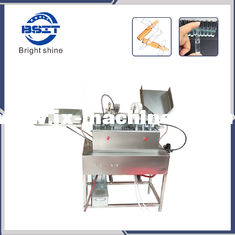 China Injectable Ampoule Pesticide Filler Sealer Machine with Glass Syringe Filling Device (5-10ML) supplier