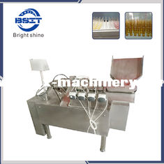 China 1-2ml Pesticide /veterinary product Ampoule Filling and Sealing Machine Price with Four Nozzle supplier