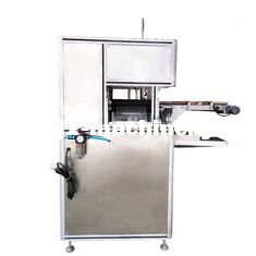 China Round handmade soap stretch film wrapping packaging machine for different shapes essential oil soap supplier