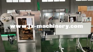 China Sleeve Labeling machine on the round plastic bottle supplier