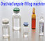 Linear Filling linefor 10ml injection vial with Capacity: 40-50bpm and 2 filling heads supplier